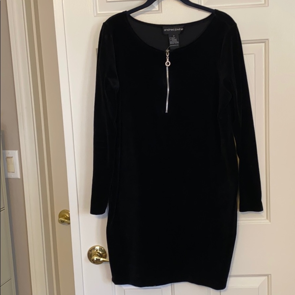 Andrea Jovine Velvety Dress